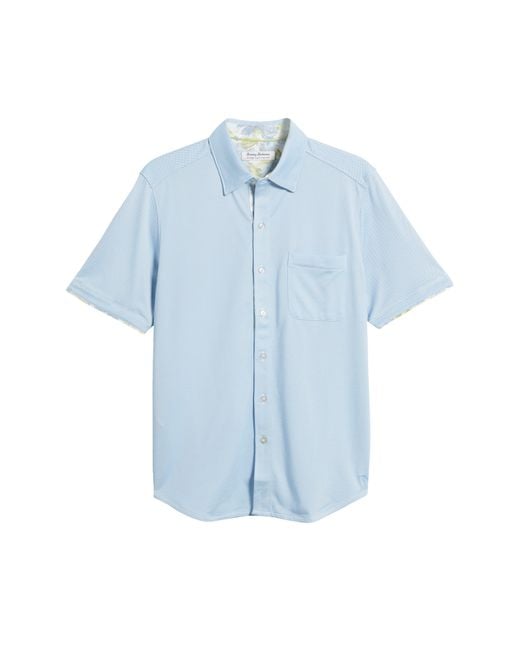 Tommy Bahama San Lucio Paradise Happy Hour Short Sleeve Shirt in Blue ...