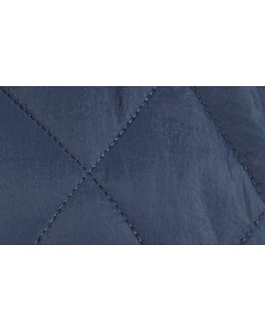 Pendleton Blue Sun River Quilted Field Coat