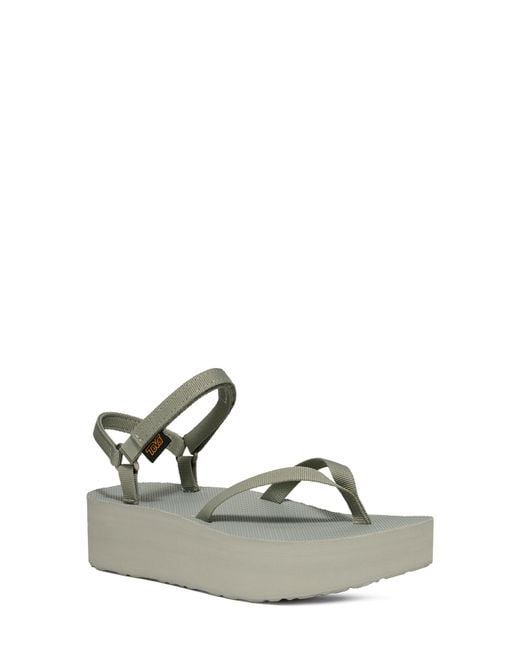 Teva Multicolor Slim Flatform Sandal