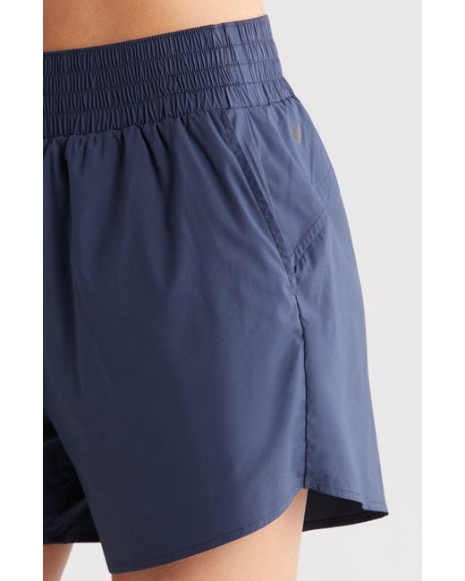 Zella Blue Ace Pocket Track Shorts