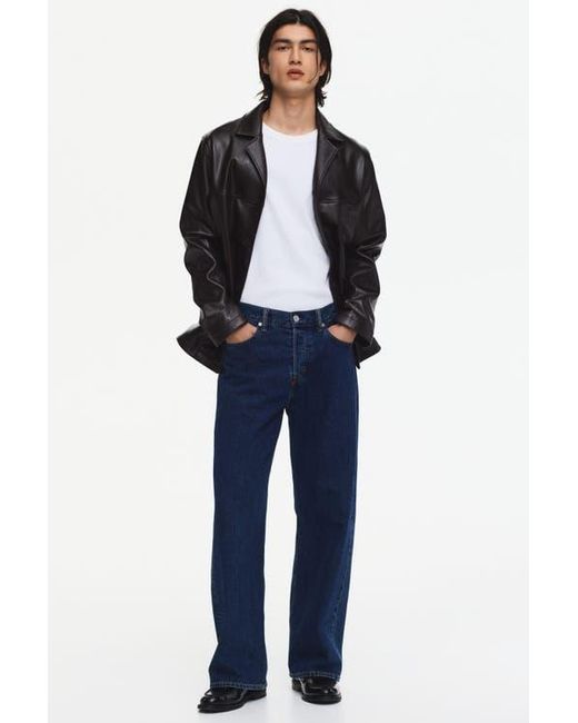 H&M Black Coated Jacket for men