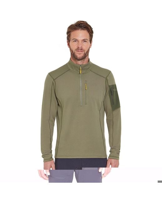 Rab Green Modulus Pull On Jacket for men