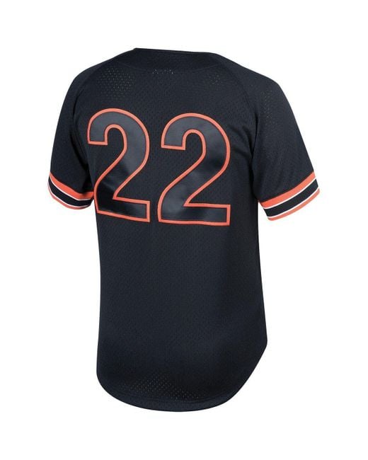 Men's New York Mets Mike Piazza Mitchell & Ness Royal Cooperstown  Collection Mesh Batting Practice Button-Up Jersey