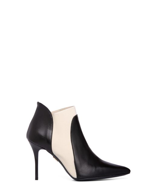 Beautiisoles Black Abby Pointed Toe Bootie