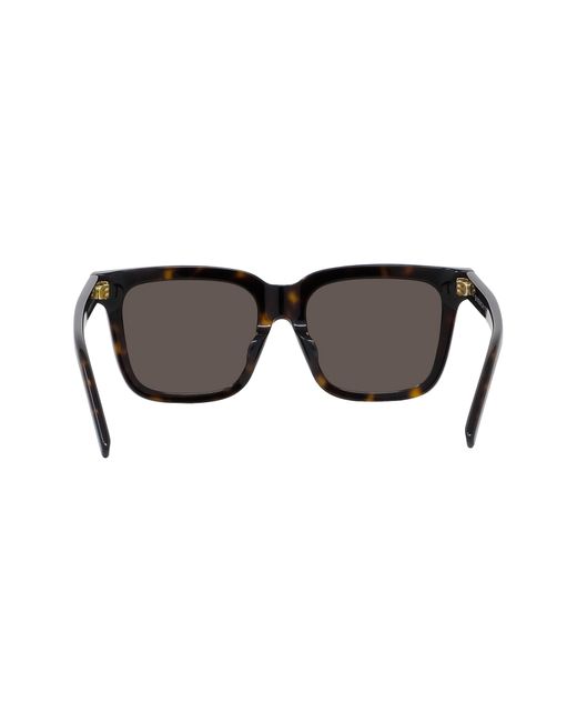Givenchy Black Gv Day 53mm Rectangular Sunglasses