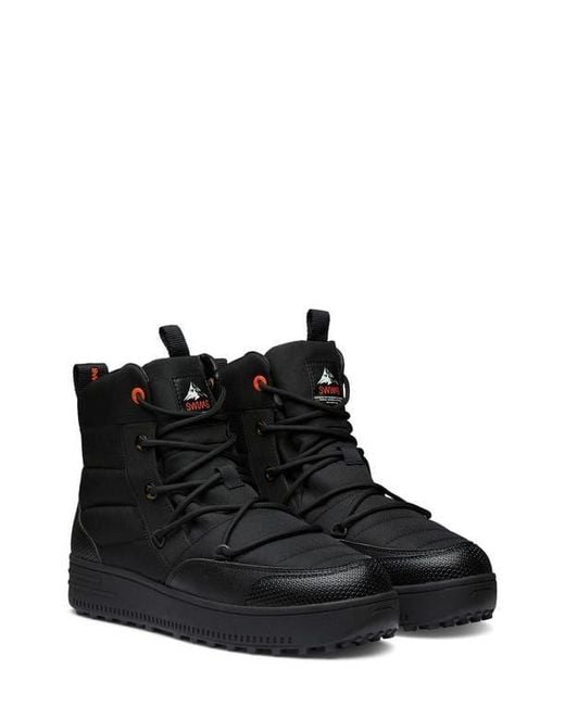 Swims Black Snow Runner Boot for men