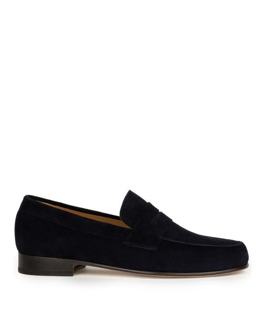 Bobbies Black Stanley Loafers for men