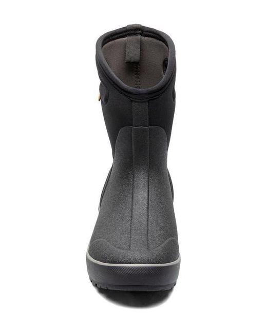 Bogs Black Classic Ii Mid Waterproof Rain Boot