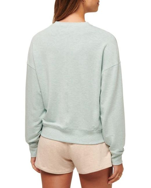 Travis Mathew Green Cloud Sweatshirt
