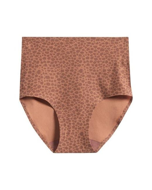 Chantelle Brown Soft Stretch High Waist Briefs