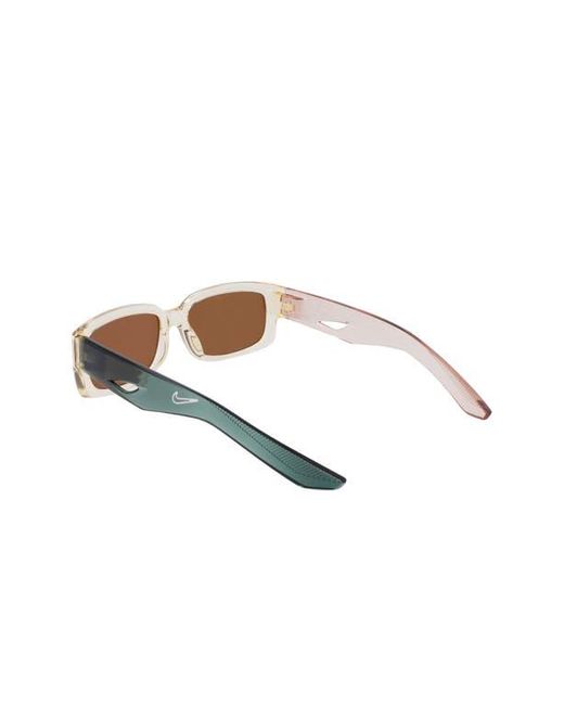 Nike Brown Variant I 56Mm Rectangle Sunglasses