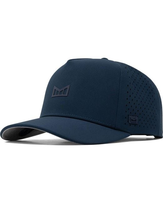 Melin Blue Odysea Hydrolite Performance Snapback Hat for men