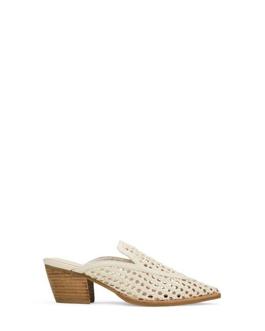 Yosi Samra White Kiristin Loafer Mule