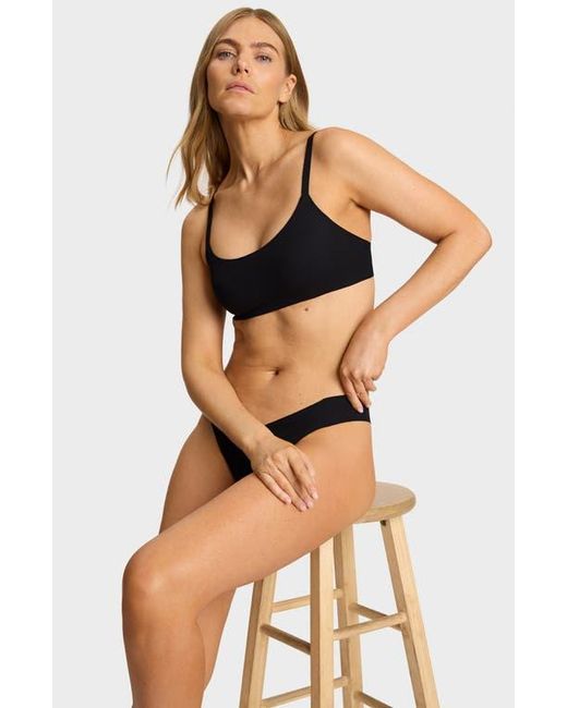 Commando Black Rib Bralette