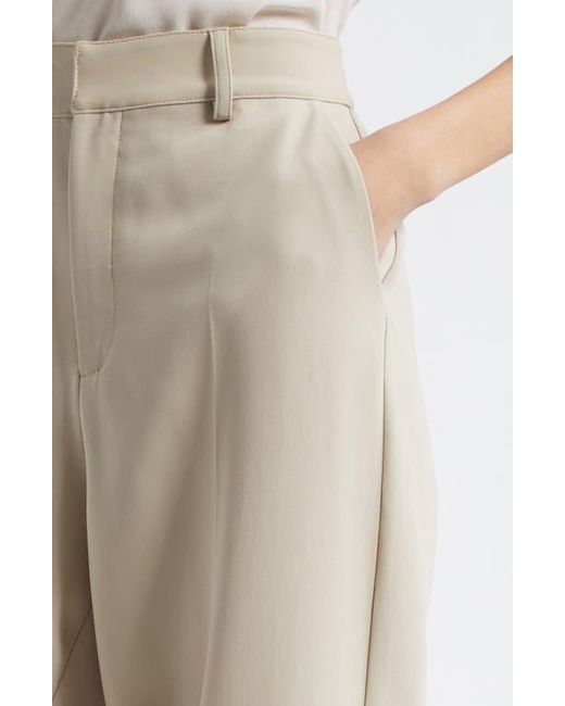 Cinq À Sept Natural Mesa Wide Cuff Pants