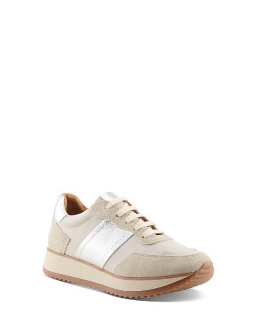 Spring Step White Compter Sneaker