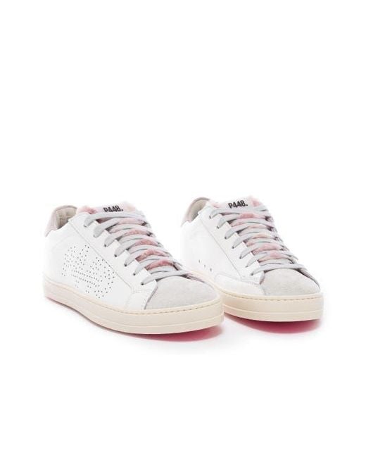 P448 White John Sneaker