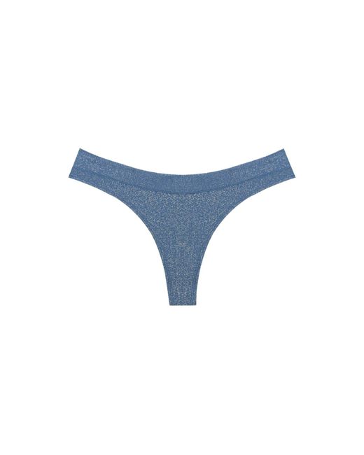 CUUP Blue The Thong Lurex