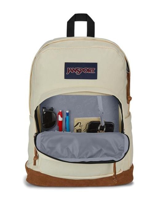 Jansport White Right Pack Backpack