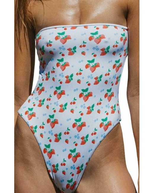 Bright Swimwear Blue Ruby One Piece