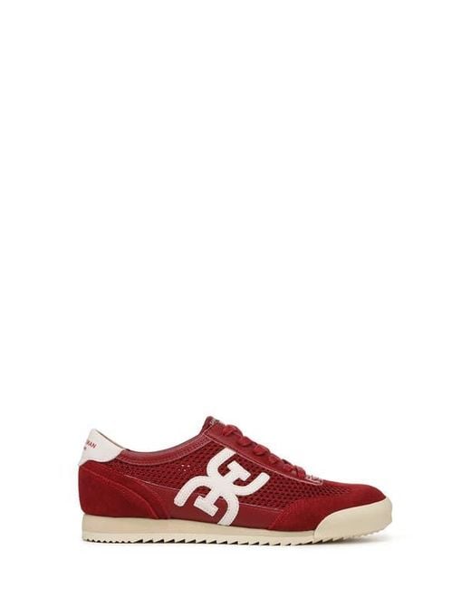 Sam Edelman Red Ivey Mesh Sneaker