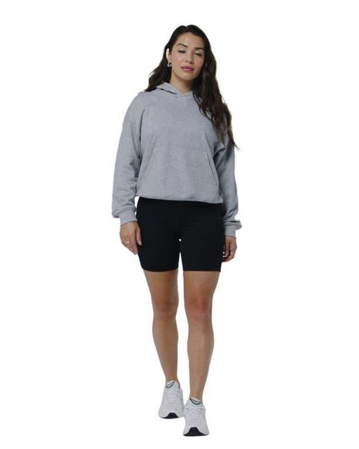 Fabletics Blue On-The-Go Powerhold High-Waisted 6' Short