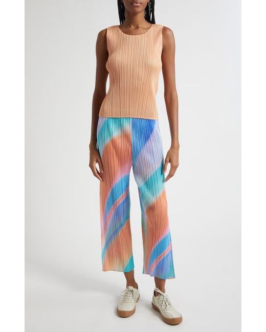 Pleats Please Issey Miyake Natural Monthly Colors August Pleated Shell