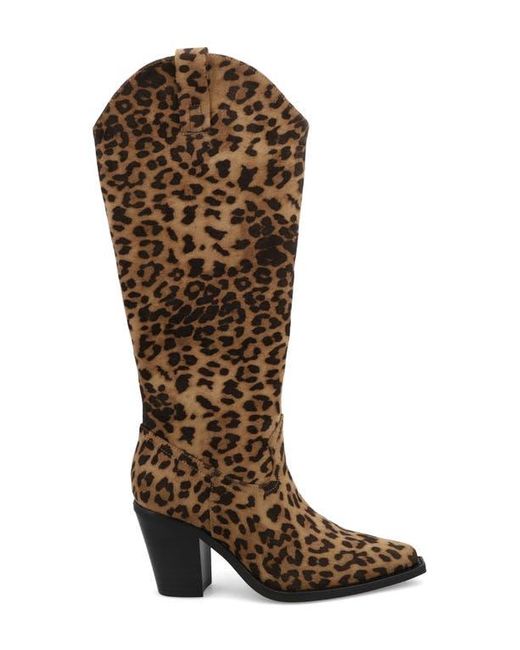 MIA Brown Messini Western Boot