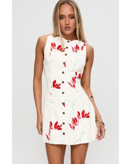 Princess Polly Multicolor Dollie Print Minidress