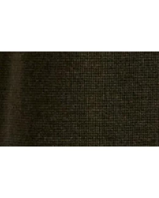 Ralph Lauren Black Wool & Silk Blend Tick Weave Topcoat for men