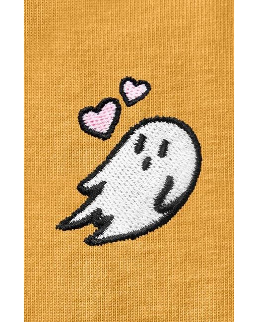 Alix Yellow Heartly Ghost Tee