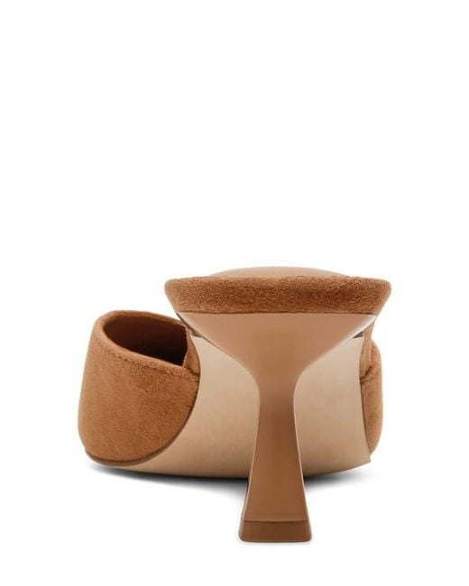 Steve Madden Brown Mod Pointed Toe Mule Pump