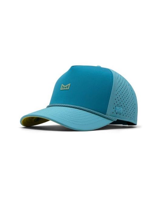 Melin Blue Odysea Rope Bulls Icon Hydro Performance Snapback Hat for men
