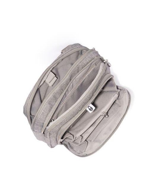 Baggallini Gray Trifecta Rfid Wallet Crossbody Bag