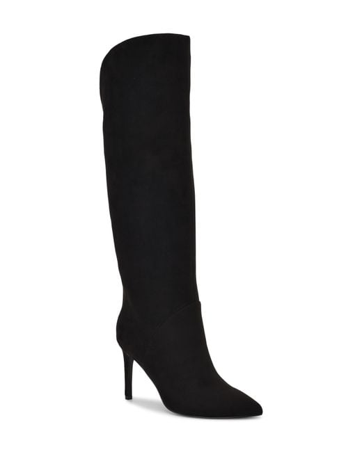Nine West Black Razla Pointed Toe Boot
