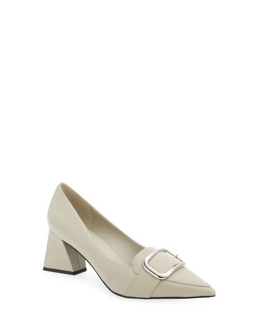 Jeffrey Campbell White Emphasis Pointed Toe Pump