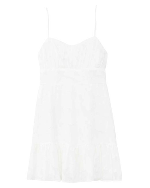 Speechless White Emma Floral Fit & Flare Dress