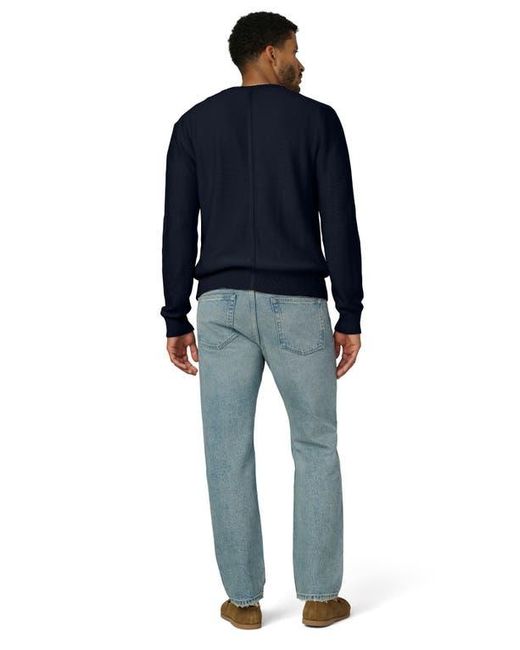 Joe's Jeans Blue Classic Wool Crewneck Sweater for men