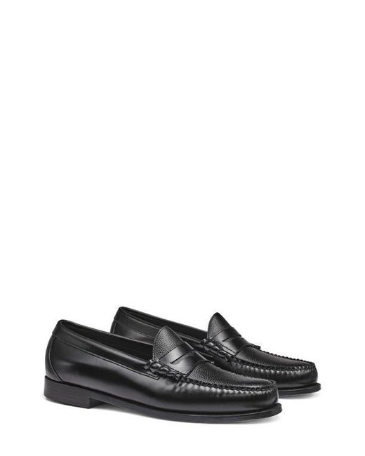 G.H.BASS Black X Reigning Champ Larson Weejuns Penny Loafer for men
