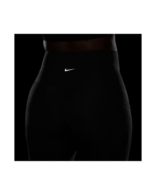 Nike Black Dri-fit High Waist 7/8 Pocket Maternity leggings