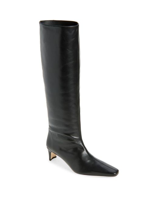Staud Black Wally Knee High Boot