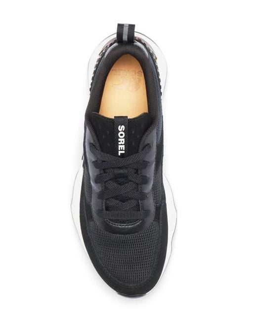 Sorel Black Kinetic Impact Ii Wonder Lace Sneaker