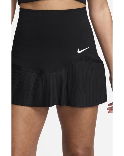 Nike Black Dri-fit Pleated Miniskirt