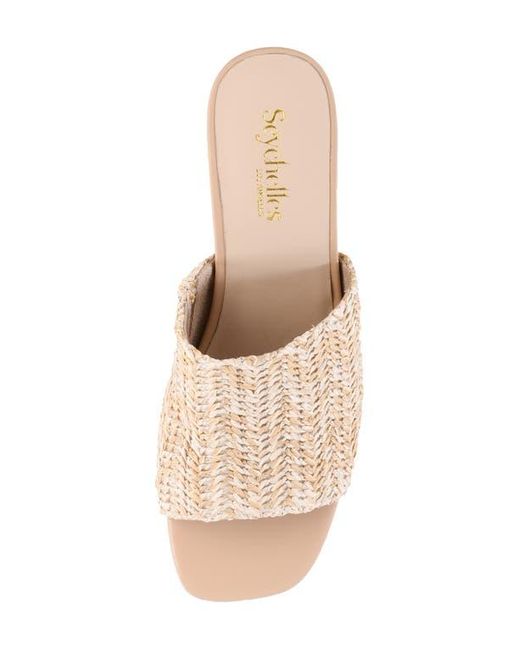 Seychelles Natural Pepper Slide Sandal