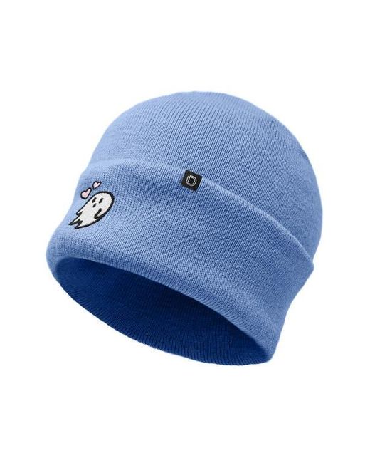 Alix Blue Heartly Ghost Beanie