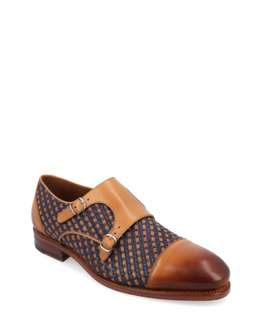 Taft Brown The Lucca Double Monk Strap Shoe for men