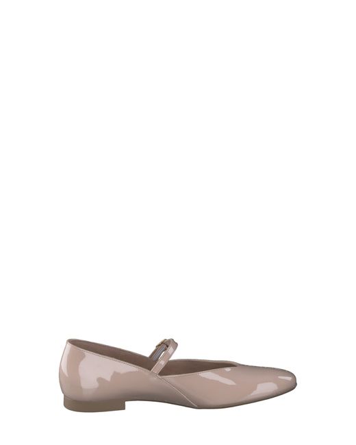 Paul Green Brown Vanna Pointed Toe Mary Jane Flat
