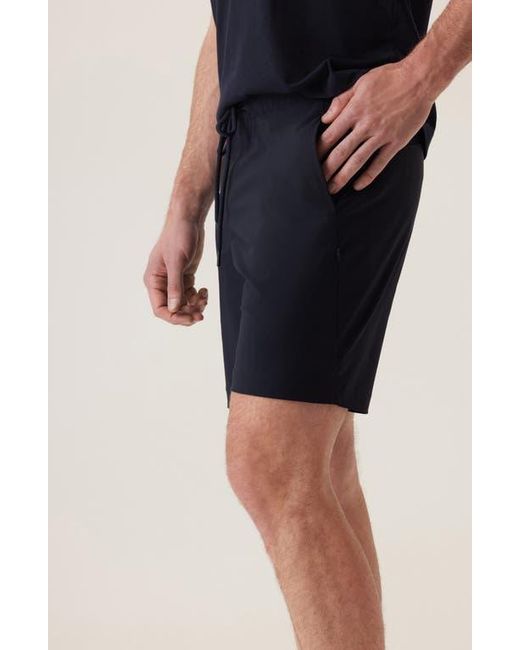 Dek Blue Solarx Nano Nylon Warp Knit Bermuda Shorts for men