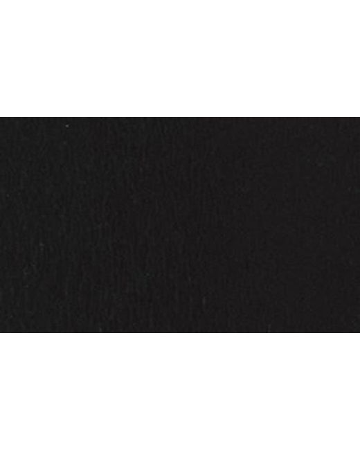 Mango Black Round Buckle Leather Belt