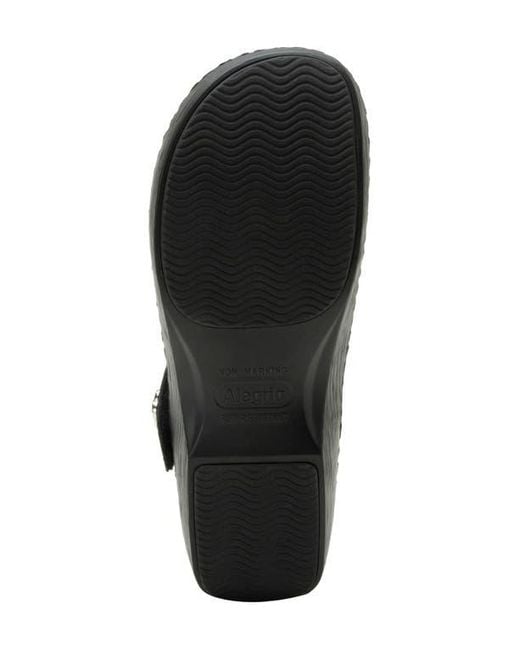 Alegria By Pg Lite Black Onika Mary Jane Platform Clog